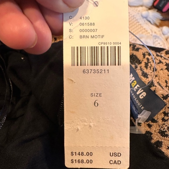 NEW Maeve by Anthropologie WOMENS Knit Cut-Out Mini Dress SIZE 6 - Picture 8 of 15